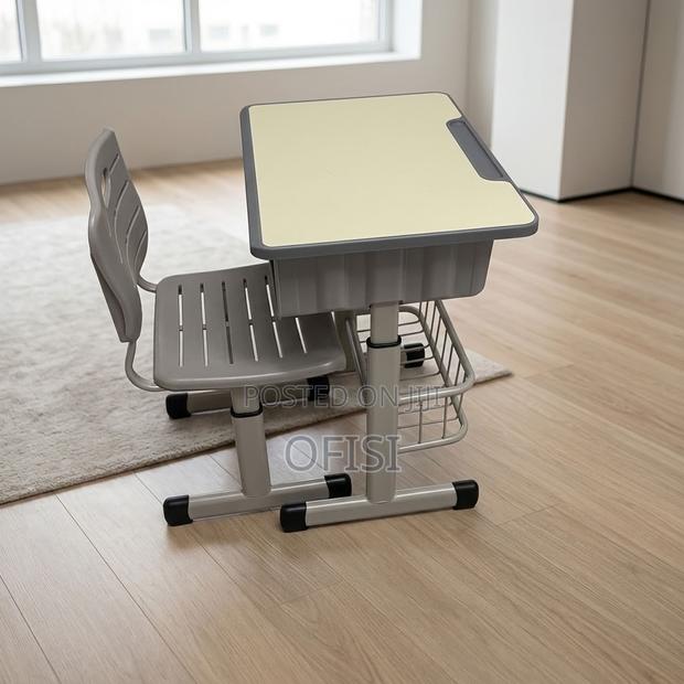 Kid's Desk; Kids' Study Table With Adjustable Height - thumbnail 2