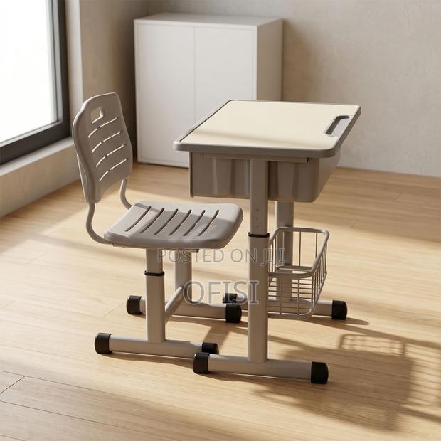 Kid's Desk; Kids' Study Table With Adjustable Height - thumbnail 5