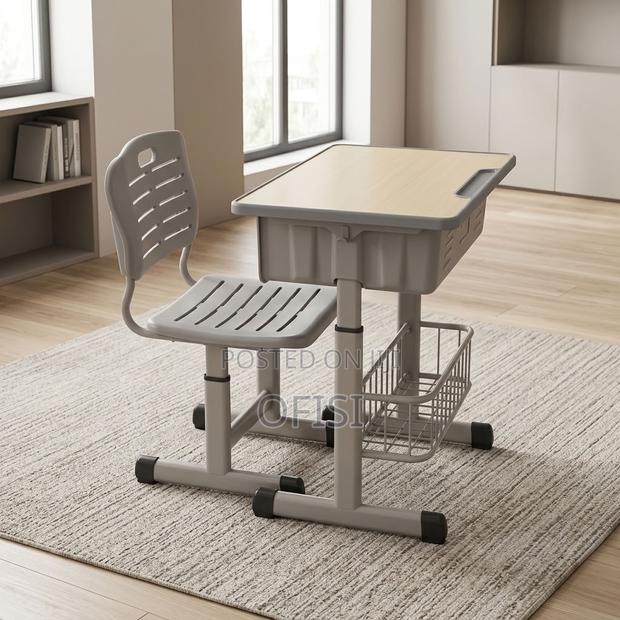 Kid's Desk; Kids' Study Table With Adjustable Height - thumbnail 6