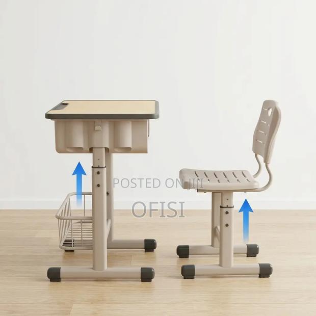 Kid's Desk; Kids' Study Table With Adjustable Height - thumbnail 9