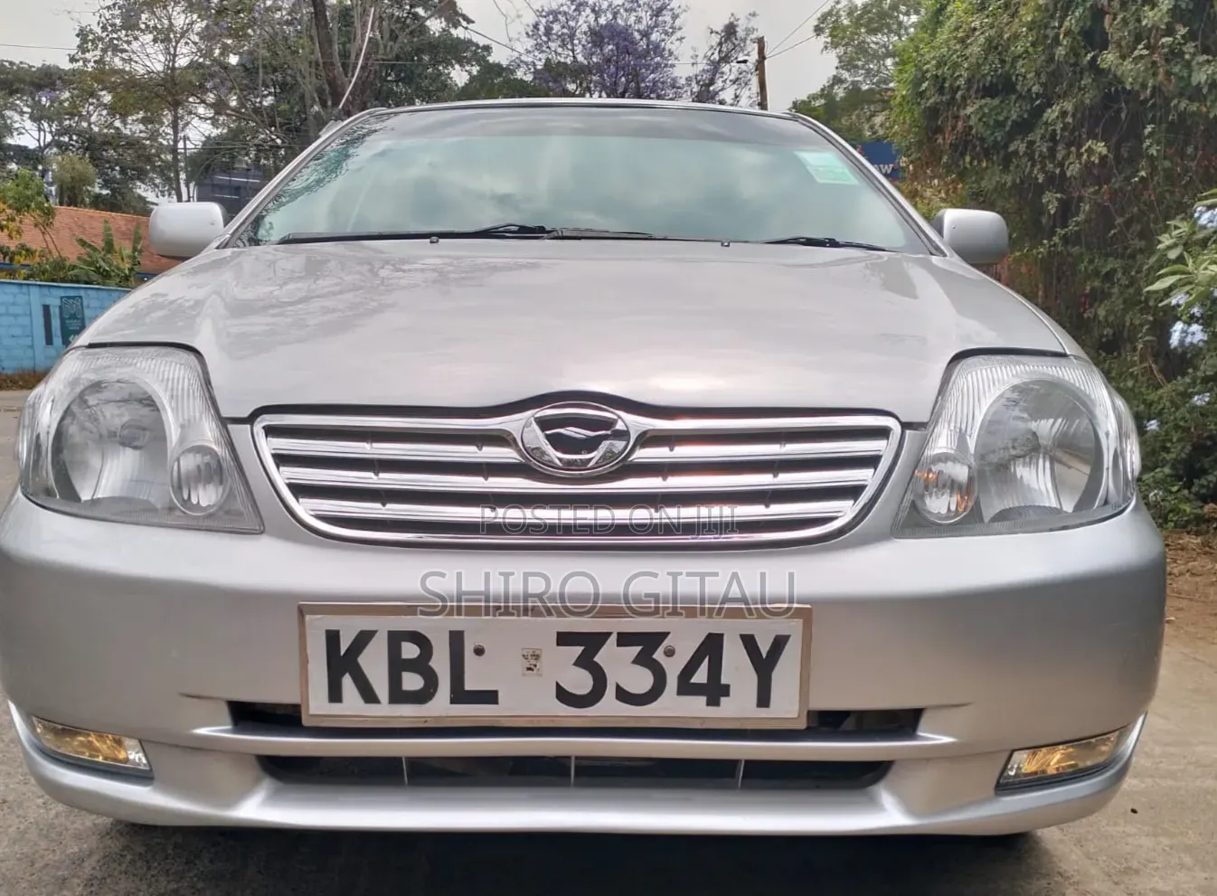Toyota Corolla 2004 Silver