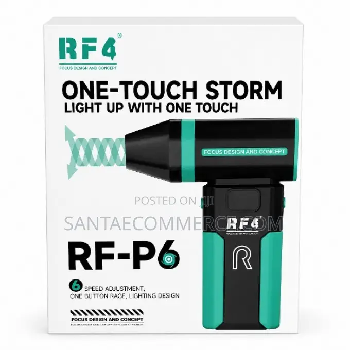 RF4 RF-P6, a Portable Multifunctional Air Blower