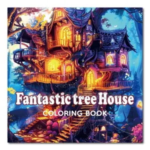 Fantastic Tree House Coloring Book