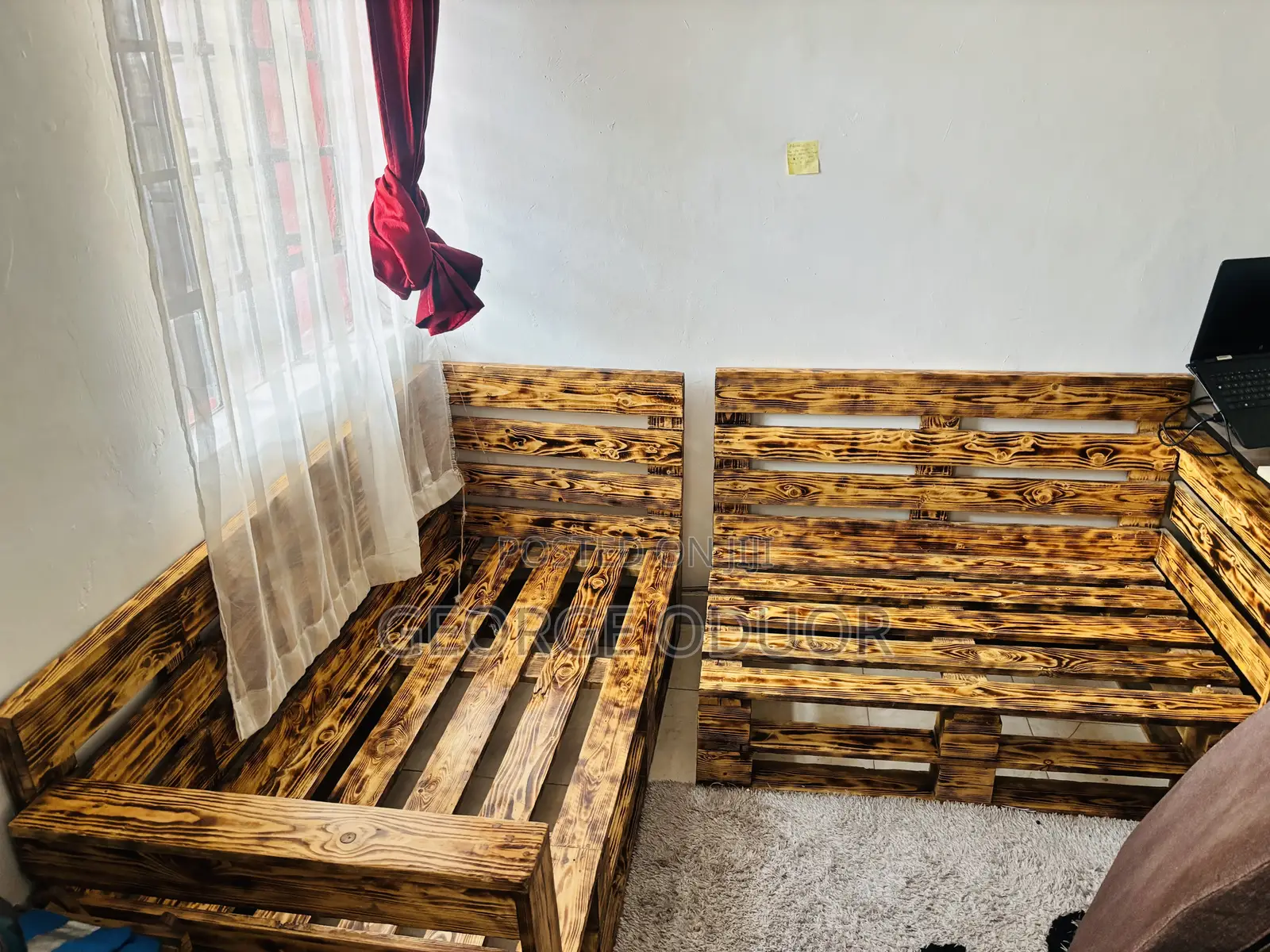 5 Seater Pallet Seats
