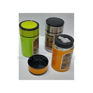 UNBREAKABLE Portable Insulated Thermo Food Flask