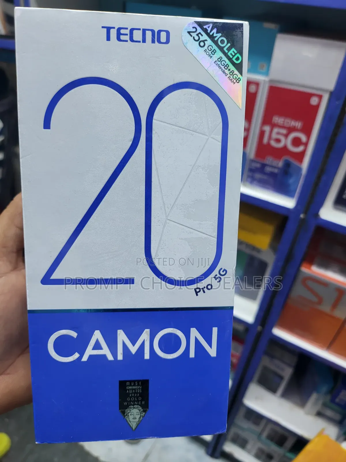 New Tecno Camon 20 Pro 5G 256 GB Black