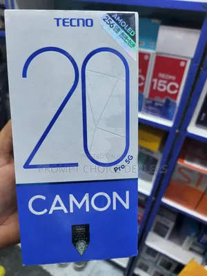 New Tecno Camon 20 Pro 5G 256 GB Black