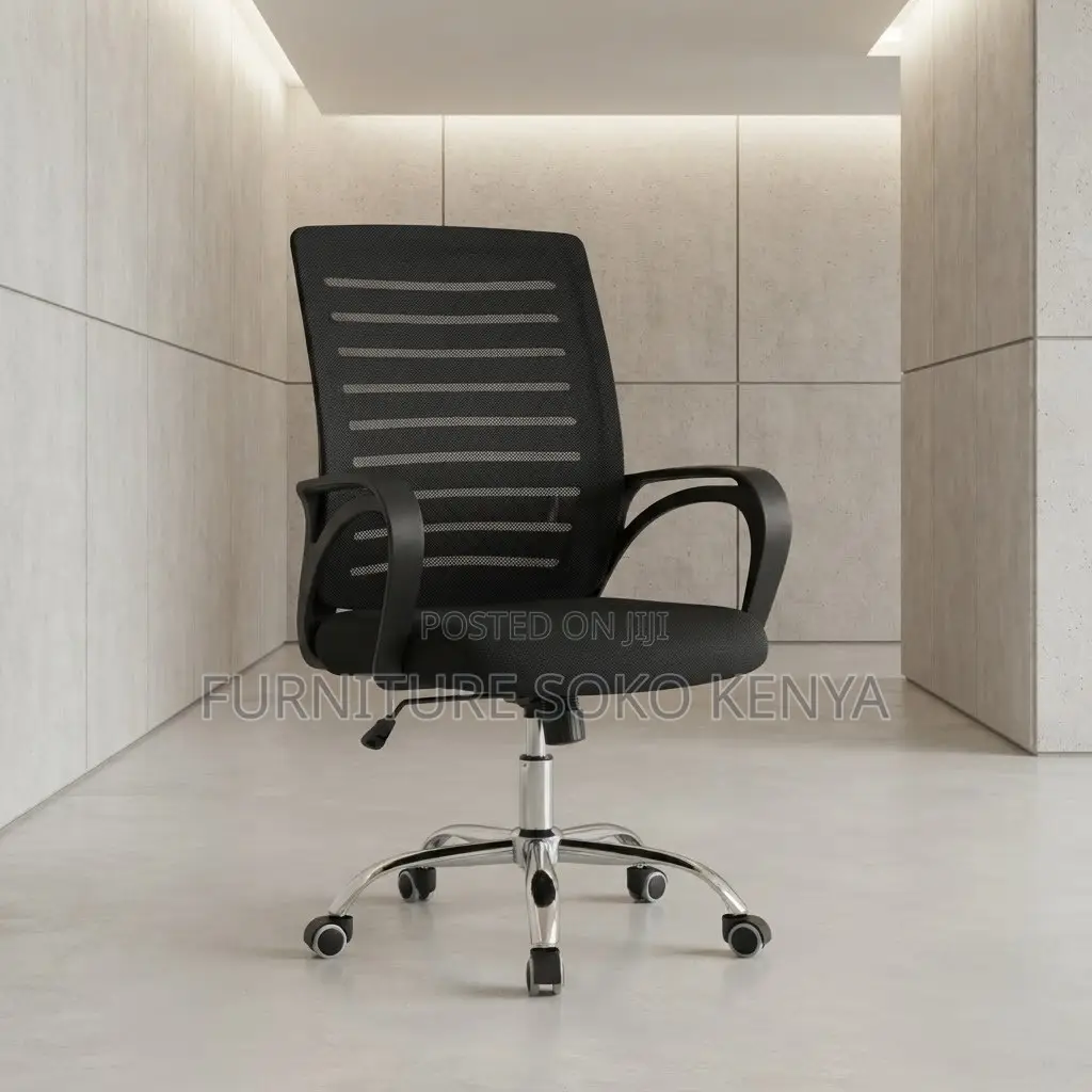 Office Chairs; Height Adjustable Strong Mesh Office Task Chair