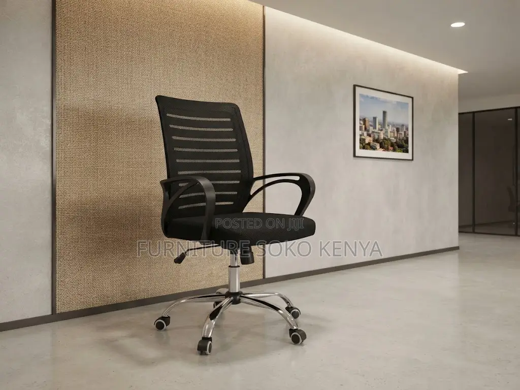 Office Chairs; Height Adjustable Strong Mesh Office Task Chair