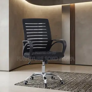 Office Chairs; Height Adjustable Strong Mesh Office Task Chair