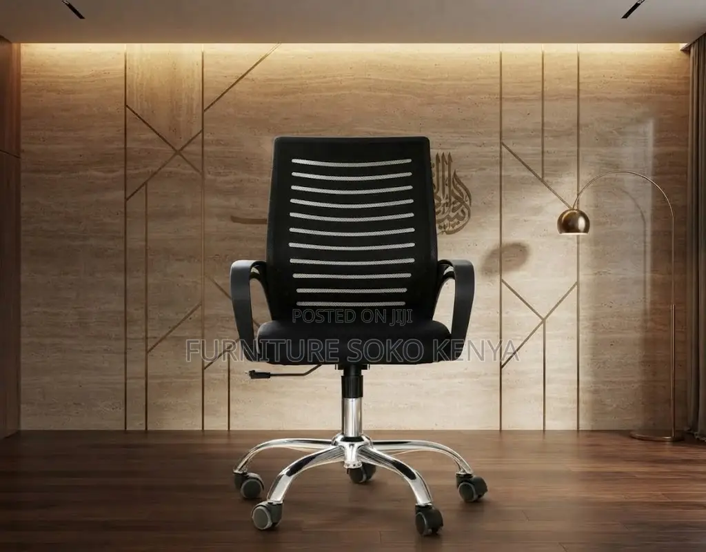 Office Chairs; Height Adjustable Strong Mesh Office Task Chair