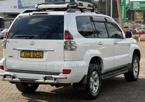 Toyota Land Cruiser Prado 2008 White