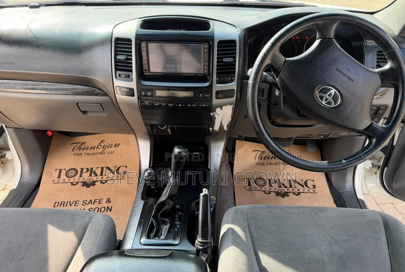 Toyota Land Cruiser Prado 2008 White