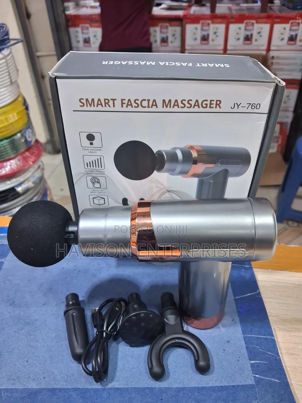 Smart Fascia Massager Gun