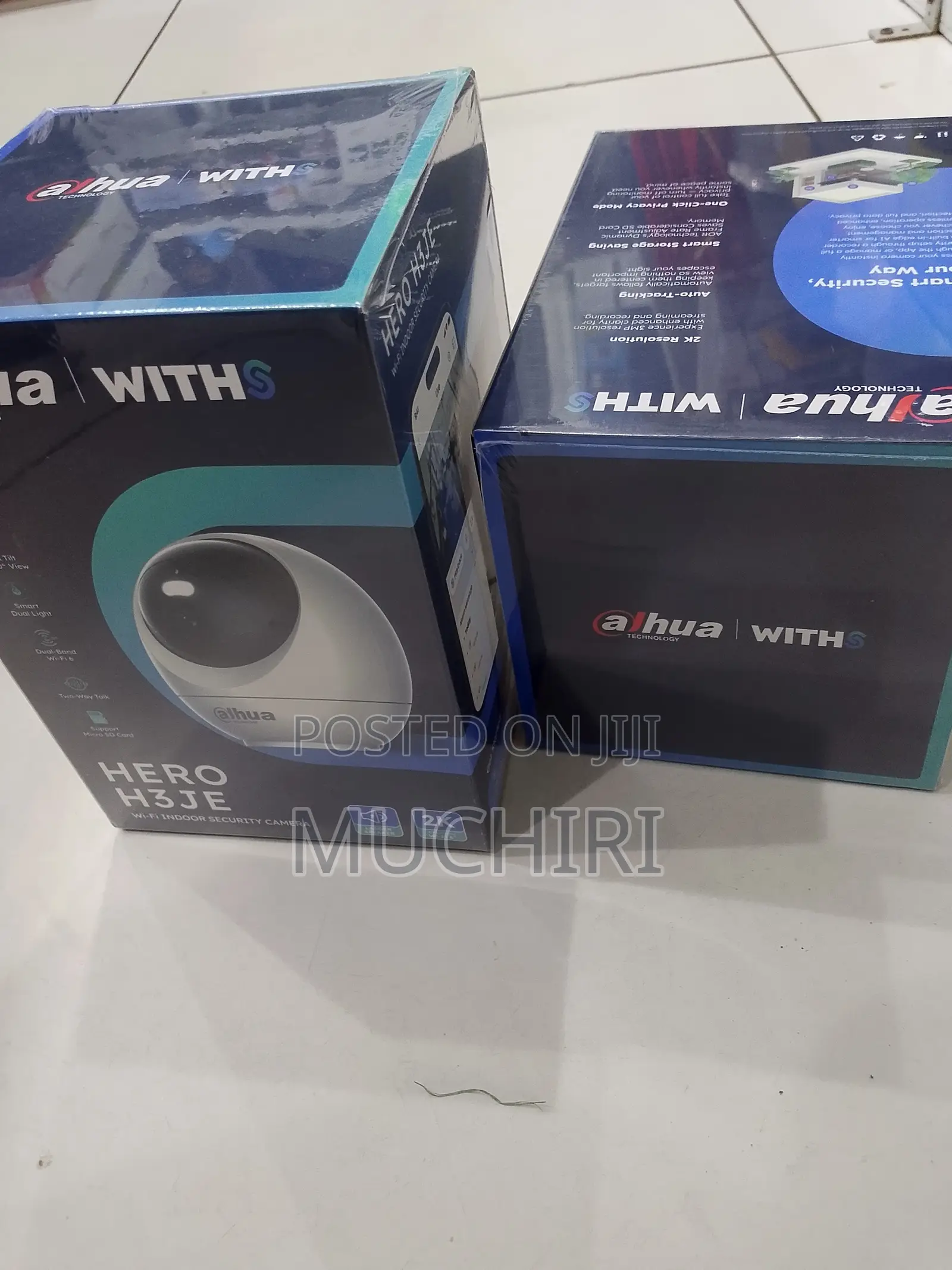 Dahua Hero H3JE 2K Smart Home Security Camera –360° View,Night Vision