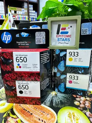 HP 650 High-Quality Black and Tri-Colour Ink Cartridgesand