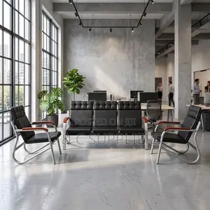 5-Seater Modern Waiting Sofa