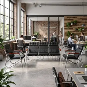 5-Seater Modern Waiting Sofa
