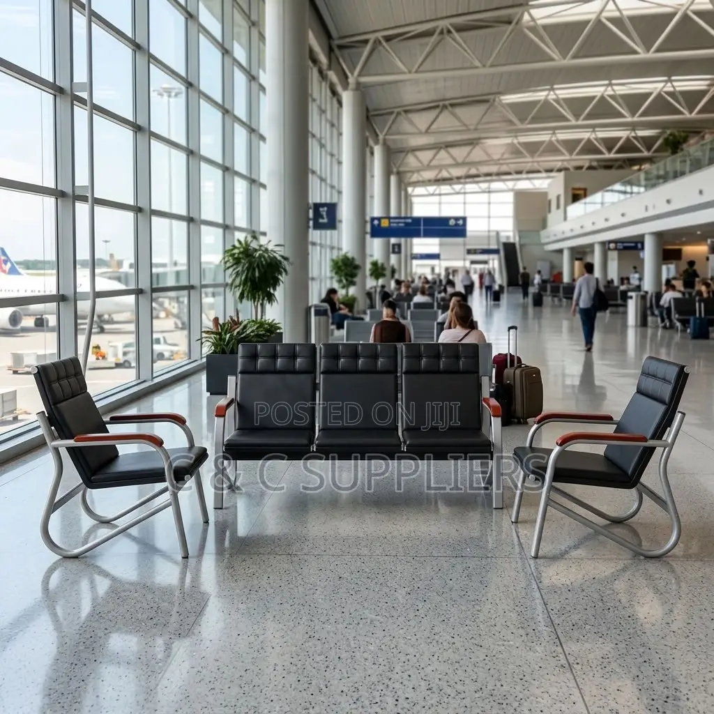 5-Seater Modern Waiting Sofa