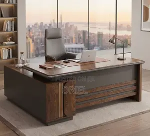 Large L-Shaped Executive Desk for Directors and Managers
