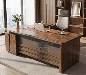 Large L-Shaped Executive Desk for Directors and Managers