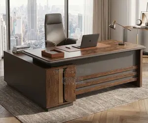 Large L-Shaped Executive Desk for Directors and Managers