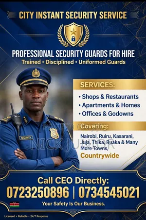 We Hire Reliable Guards