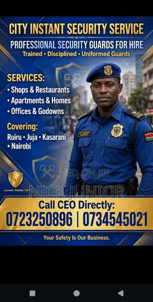 We Hire Reliable Guards