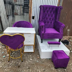 Pedicure Chair and Manicure Set