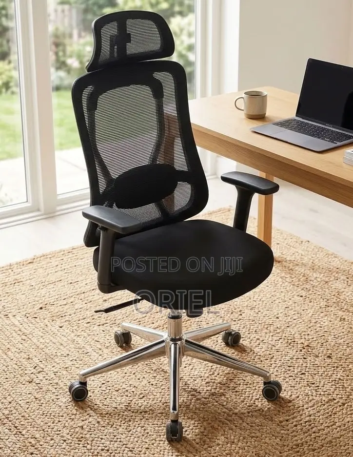 Ergonomic Mesh Office Chair With Back Support for Daily Comfort