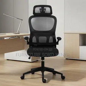 Office Chairs; Full Fabric Swivel Orthopedic Seat