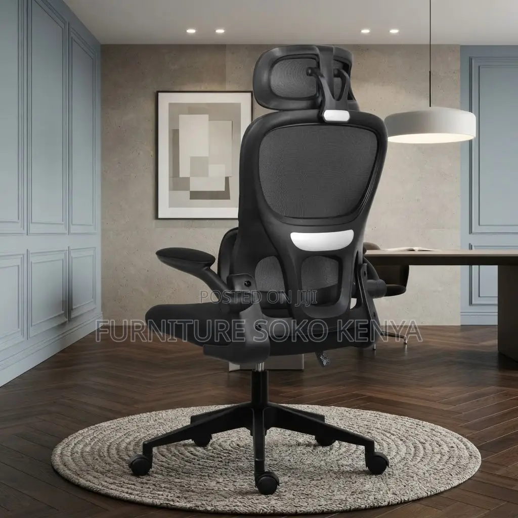Office Chairs; Full Fabric Swivel Orthopedic Seat