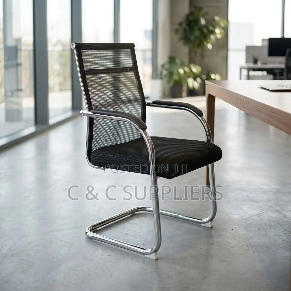 Office Mesh-Back Guest Waiting Seat