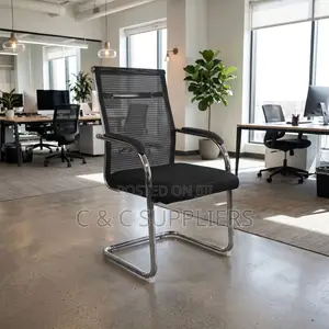 Office Mesh-Back Guest Waiting Seat