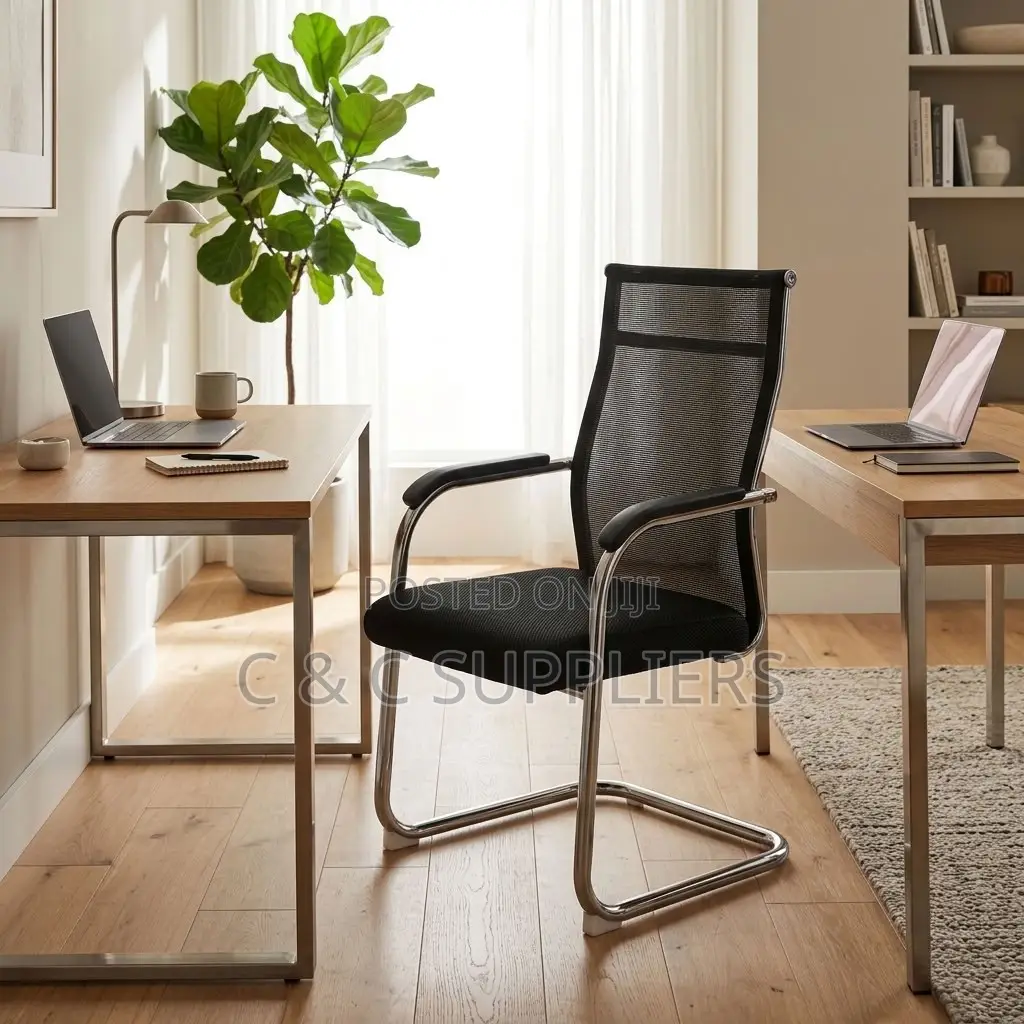 Office Mesh-Back Guest Waiting Seat