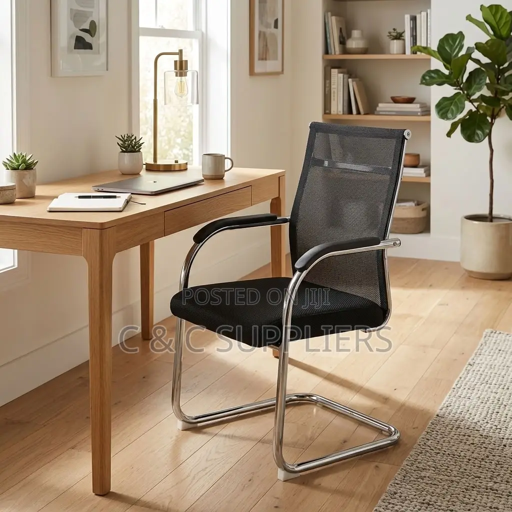 Office Mesh-Back Guest Waiting Seat