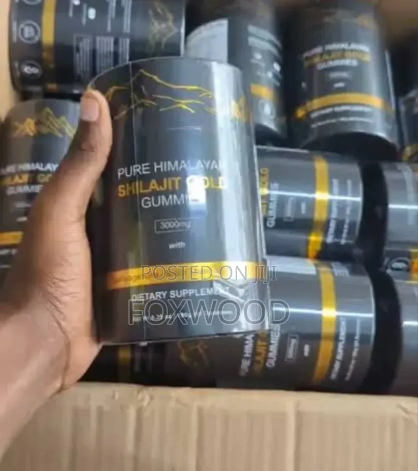 Pure Himalayan Shilajit Gold Gummies (3000 Mg Available