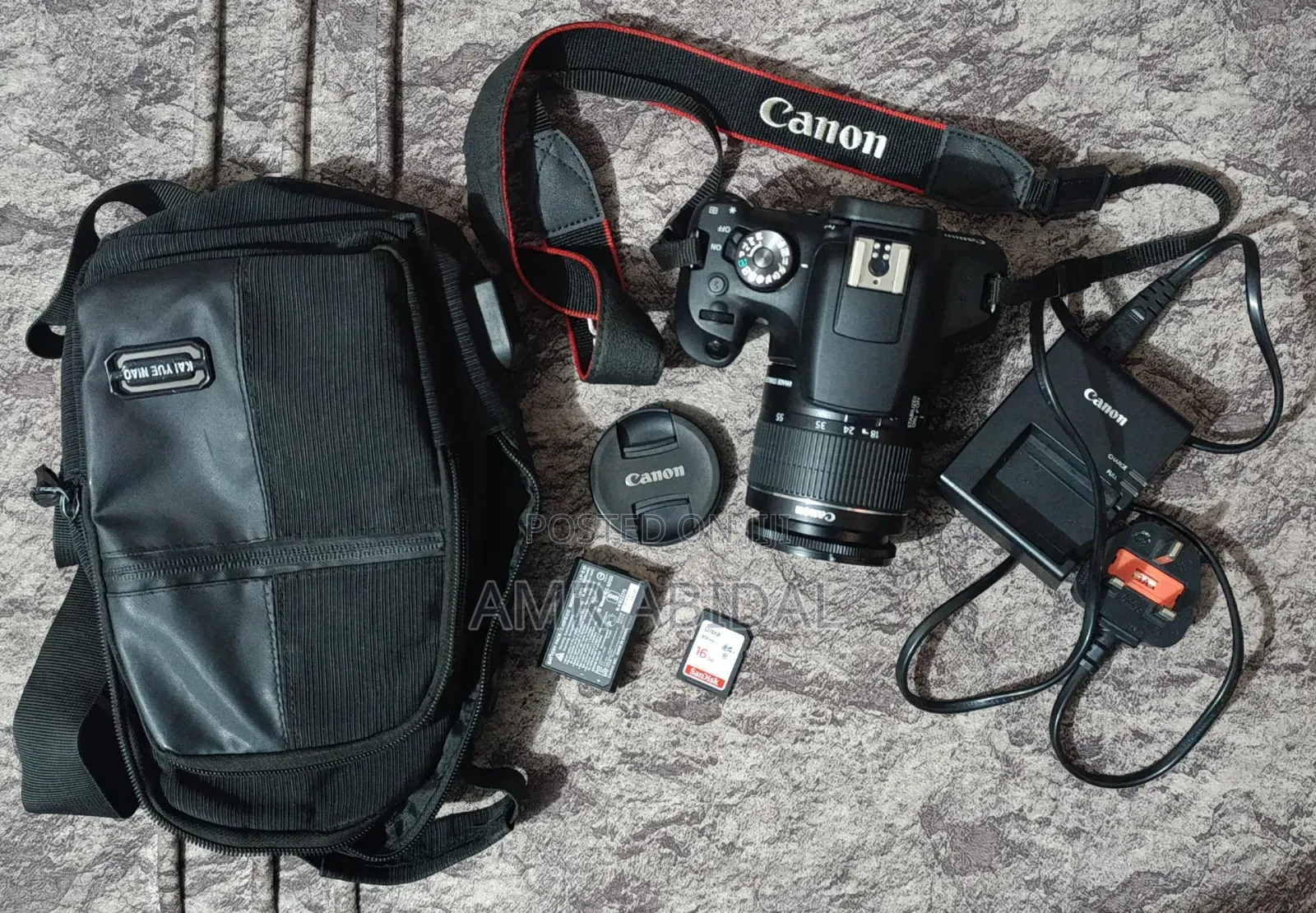 Canon EOS 2000D DSLR Camera With 18-55mm Lens