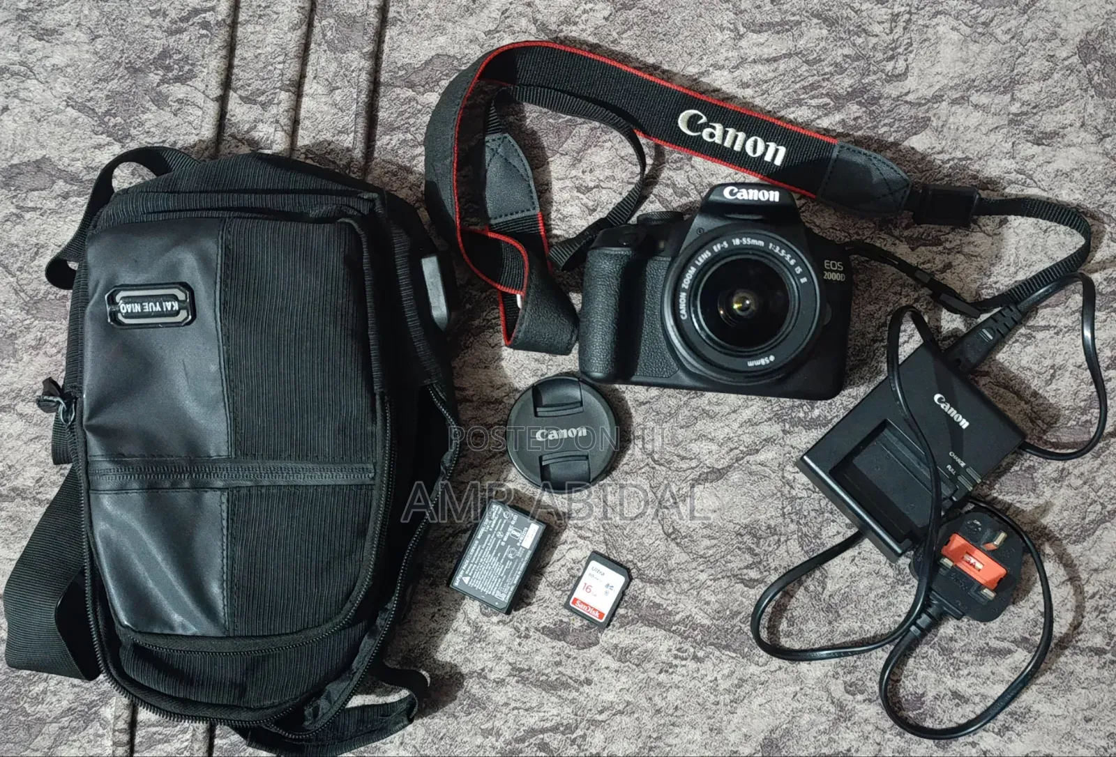 Canon EOS 2000D DSLR Camera With 18-55mm Lens