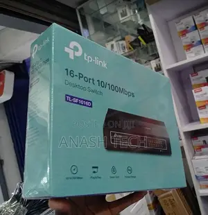 TP-Link Sf1016d 16 Port 100mbps Desktop Switch