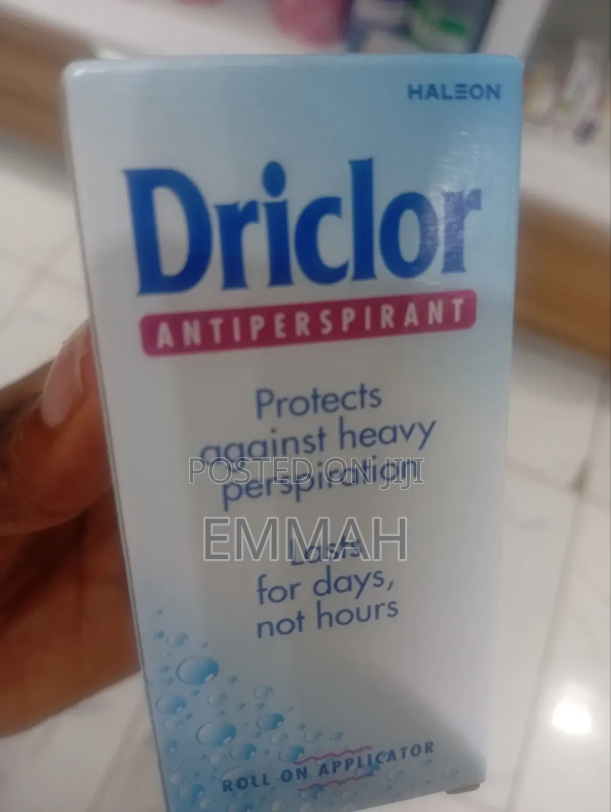 Driclor Antiperspirant,20ml