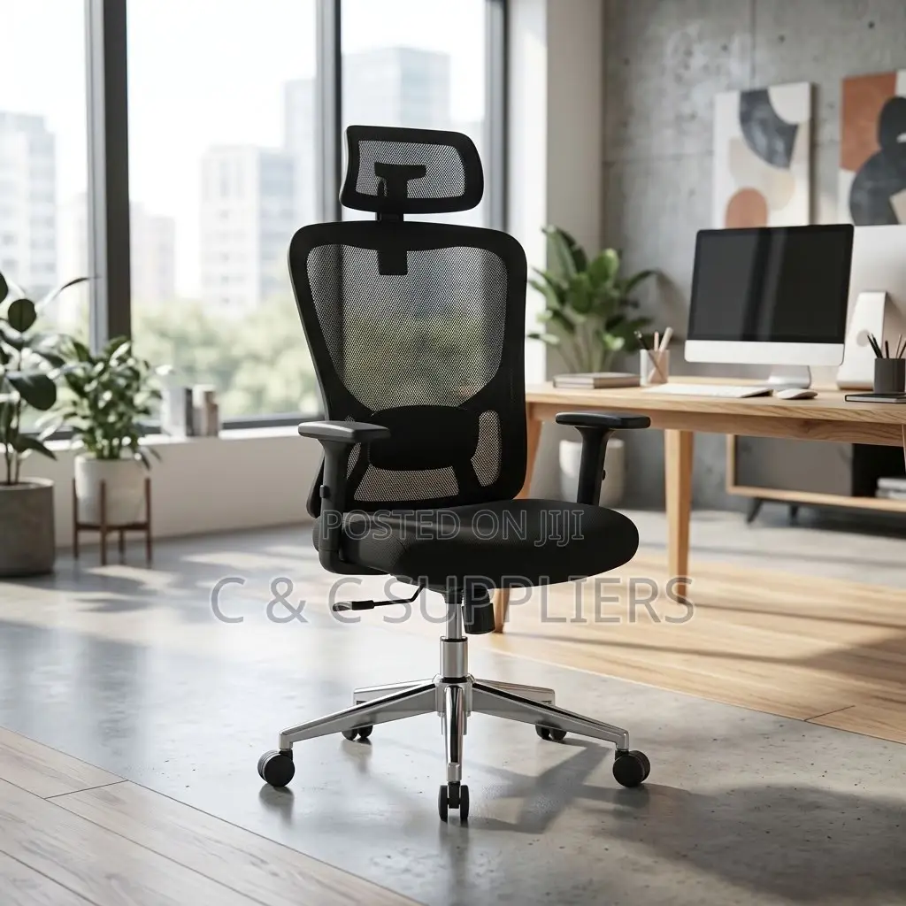 Orthopedic Ergonomic Lumber Support Chair.