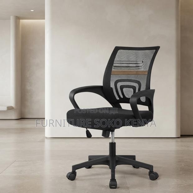 Office Chair; Medium Mesh Back Computer Office Chair. - thumbnail 2