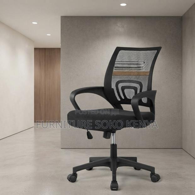 Office Chair; Medium Mesh Back Computer Office Chair. - thumbnail 5
