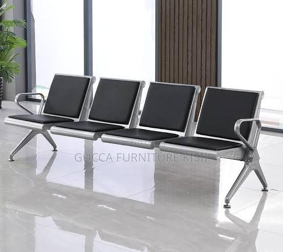 4 Way Heavy Duty Reception Padded Bench - thumbnail 2
