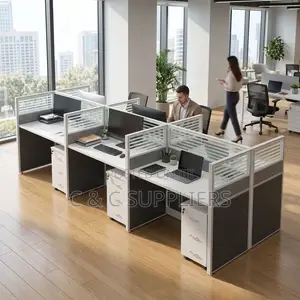 6-User Imported Workstation Desk