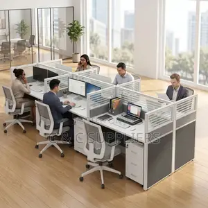 6-User Imported Workstation Desk