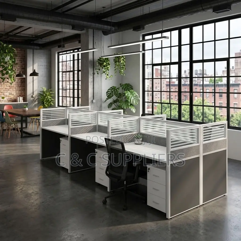 6-User Imported Workstation Desk