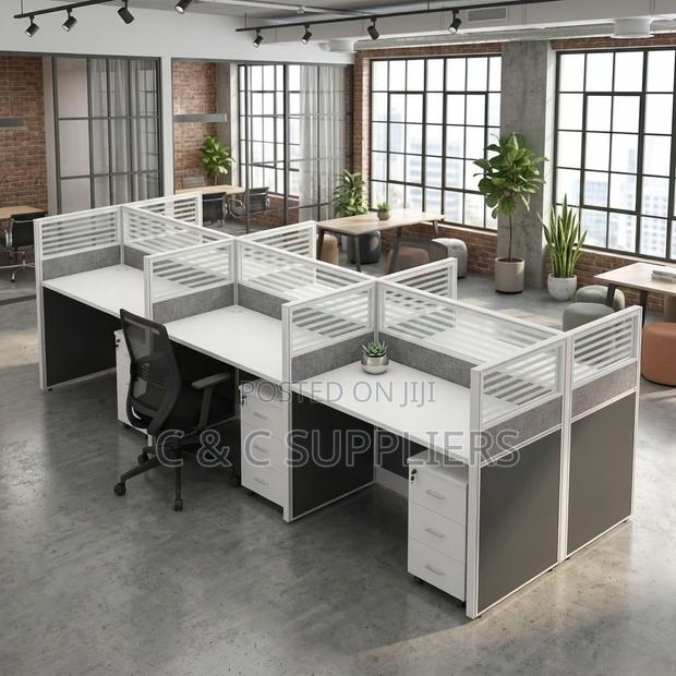 6-User Imported Workstation Desk - thumbnail 8