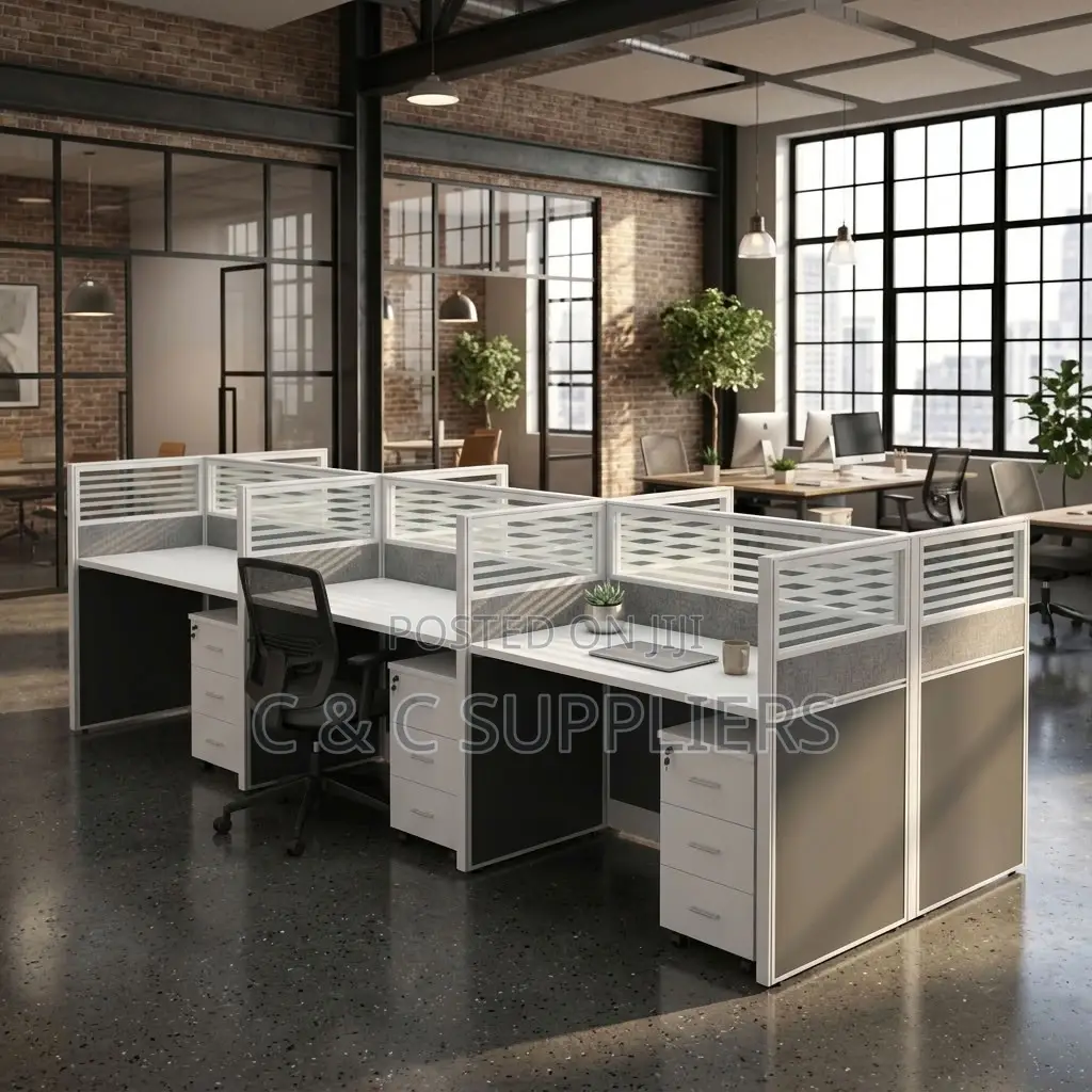 6-User Imported Workstation Desk